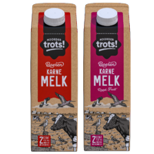Noordertrots boeren karnemelk of -roodfruit
